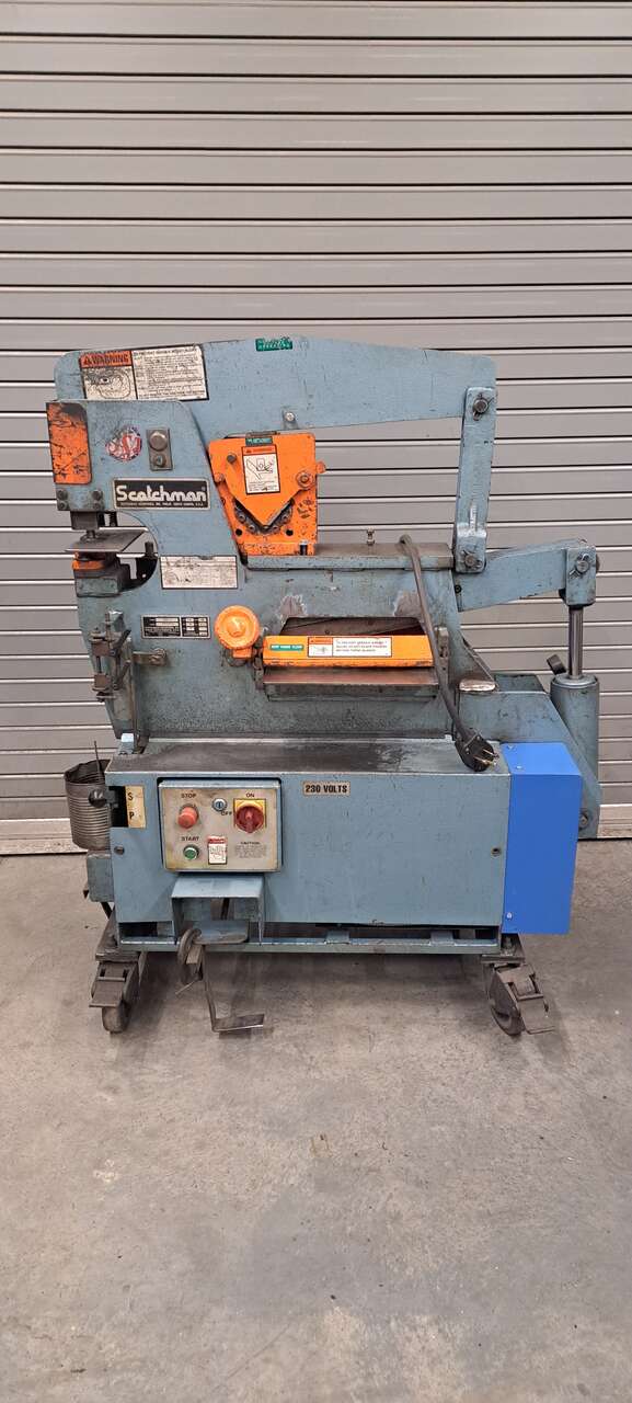 40-Ton Scotchman Ironworker - Single Phase Power