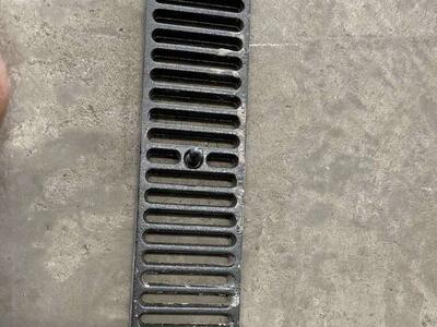 Outdoor/Indoor Drain gate Heavy DutySteel 19”x5”