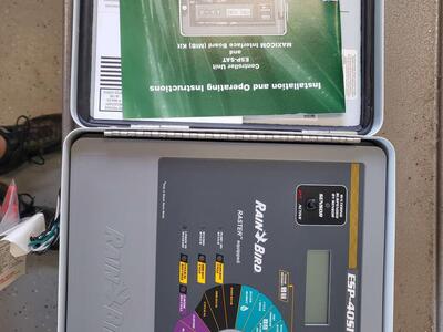 RAIN BIRD 40 STATION SPRINKLER CLOCK