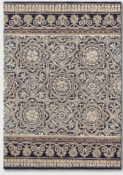 Floral Belfast Tufted Rug - 7' X 10"