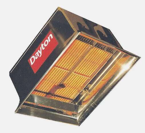 DAYTON 3E461 Gas Infrd Flat Panel Heater,LP,60000BtuH 3E461