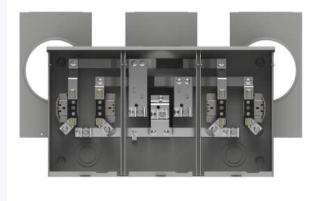 UA2533-YG TALON 160A 4J Ringless Meter Socket