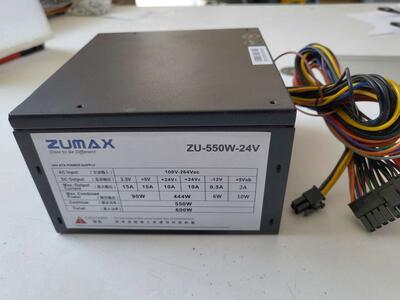 ZUMAX 550 Power Supply ZU-550W