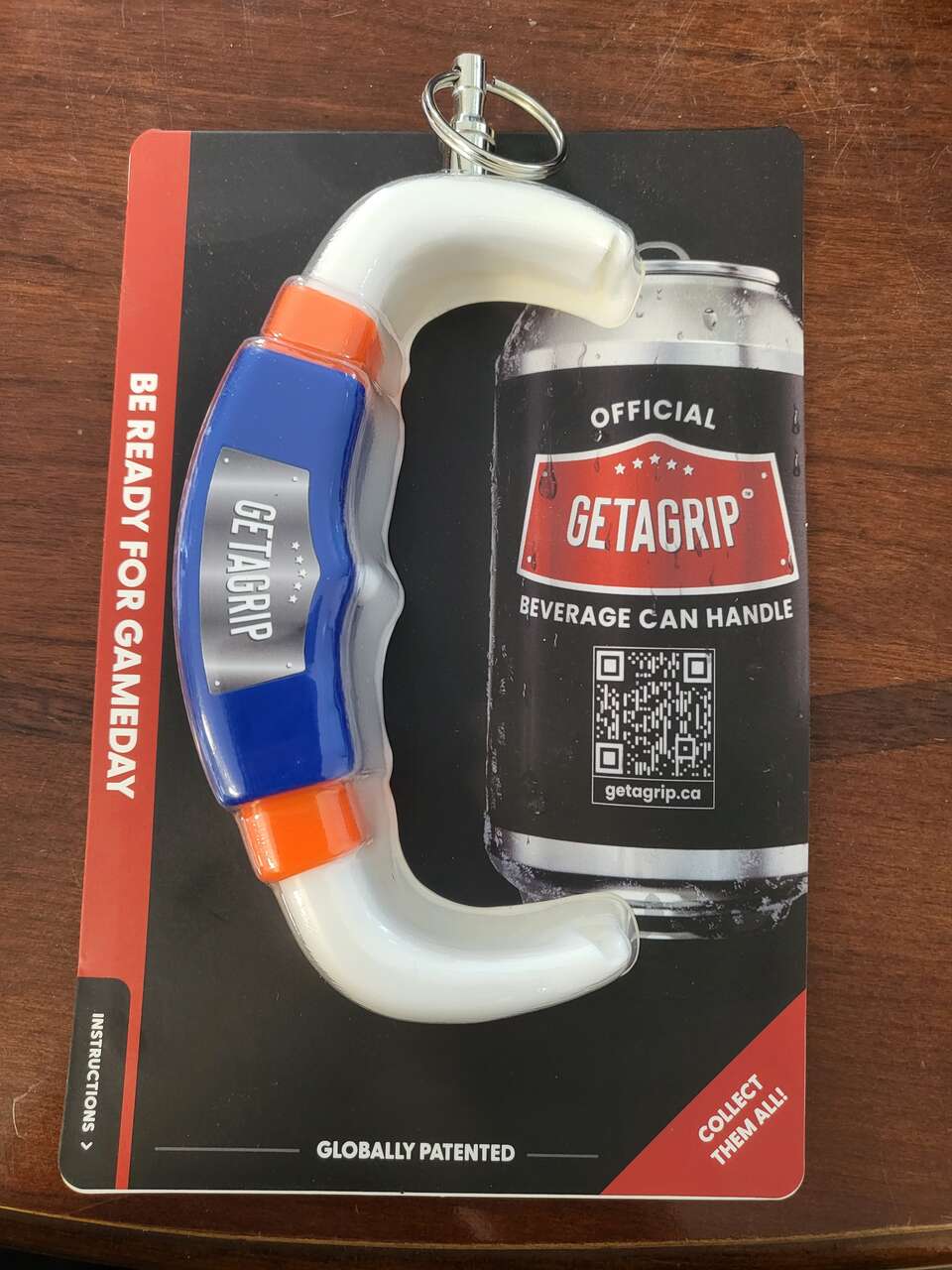 GET A GRIP BEVERAGE CAN HOLDER HANDLE