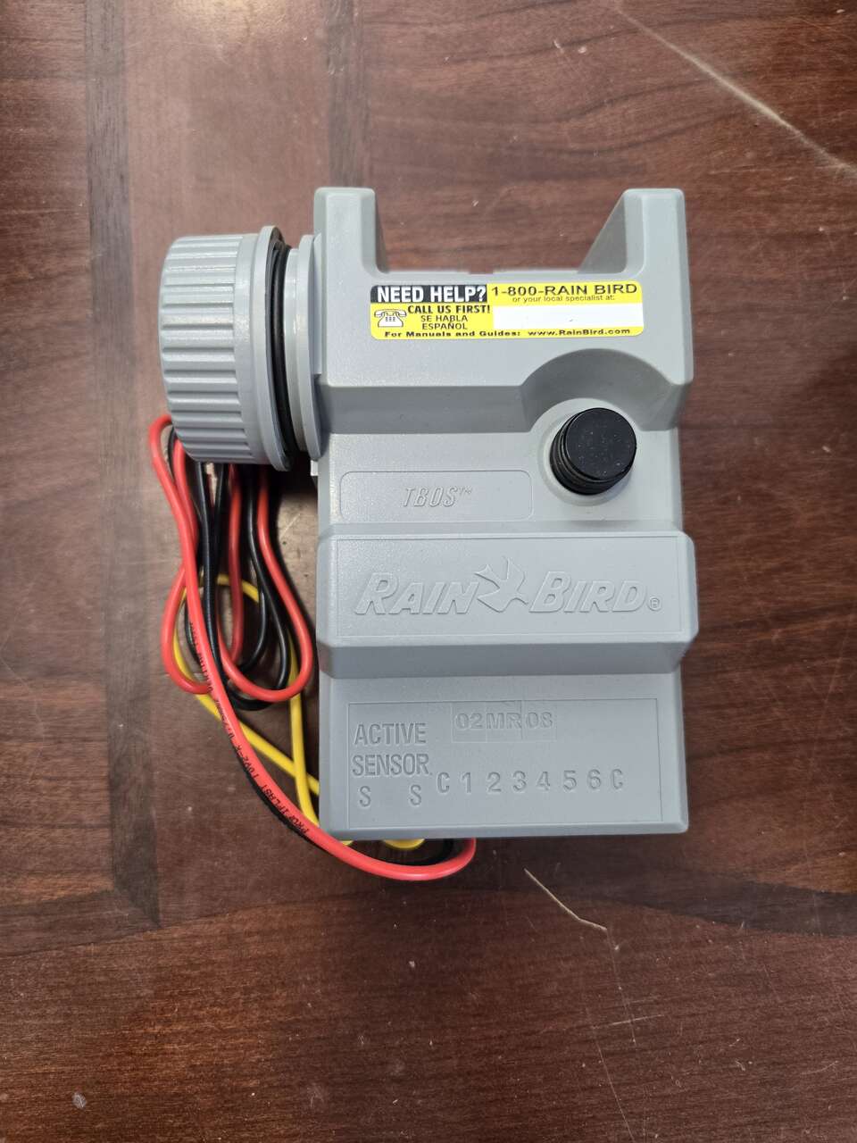 Rain Bird TBOS 1 Station Bluetooth Timer Irrigation Controller K80110 Grey