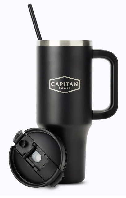 Matte Black Tumbler 40 oz