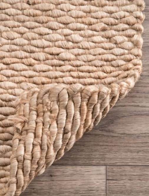 Woven Jute Area Rug 9 X 12