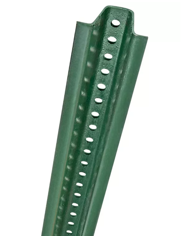U-Channel Post for Parking Signs - 8 ft, Green Bundle of 8