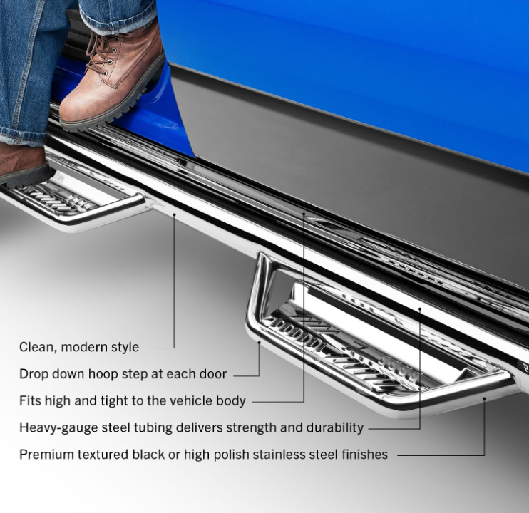 RealTruck N-Fab Podium SS Steps for Silverado/Sierra hpc1980cc-ss