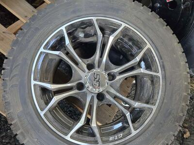 GTW 215/50-R12 Spyder 12 in Wheels with Fusion GTR Street Tires