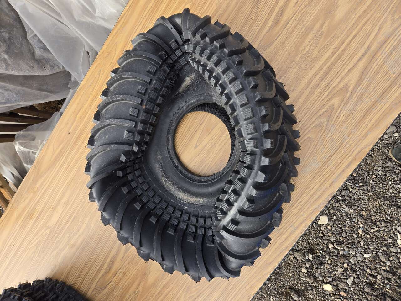 Wanda P308 25x13-9 59F 4 Ply A/T All Terrain ATV UTV Tire (Deformed)