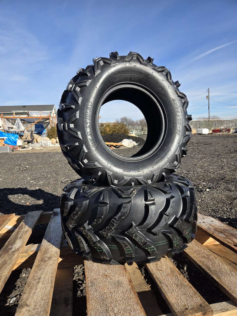 2 WANDA 24x10-11 P341 ATV/UTV Tires