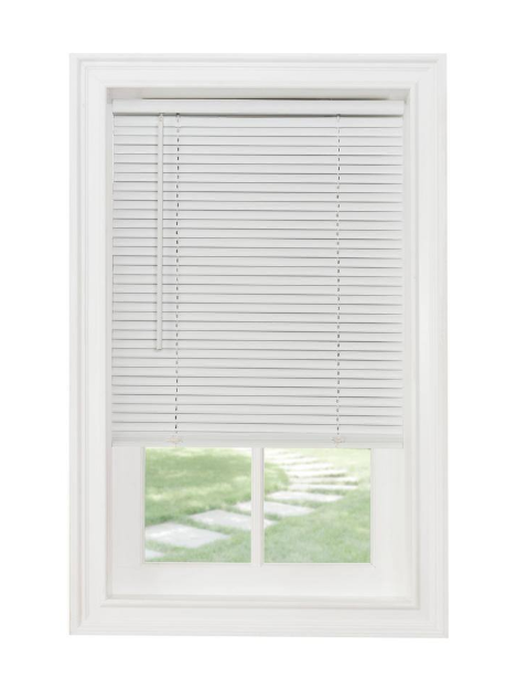 GII Morningstar Cordless Light Filtering Vinyl Mini Blind with 1 in. Slats
