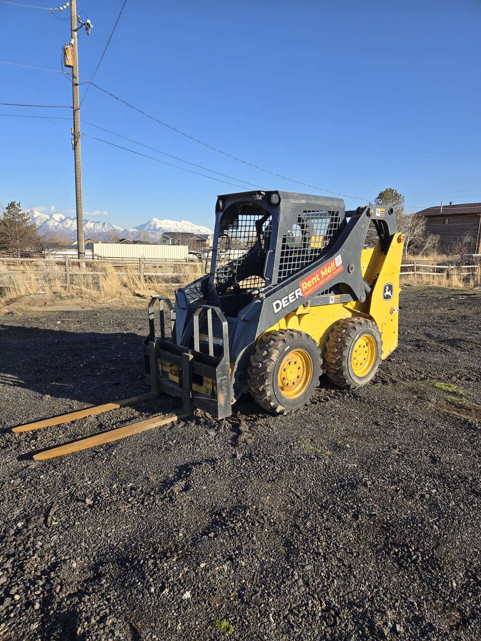 2019 John Deere 314G skid steer