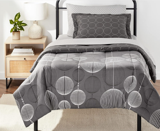 Grey Comforter Twin