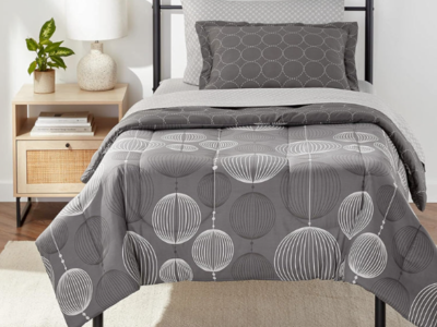 Grey Comforter Twin