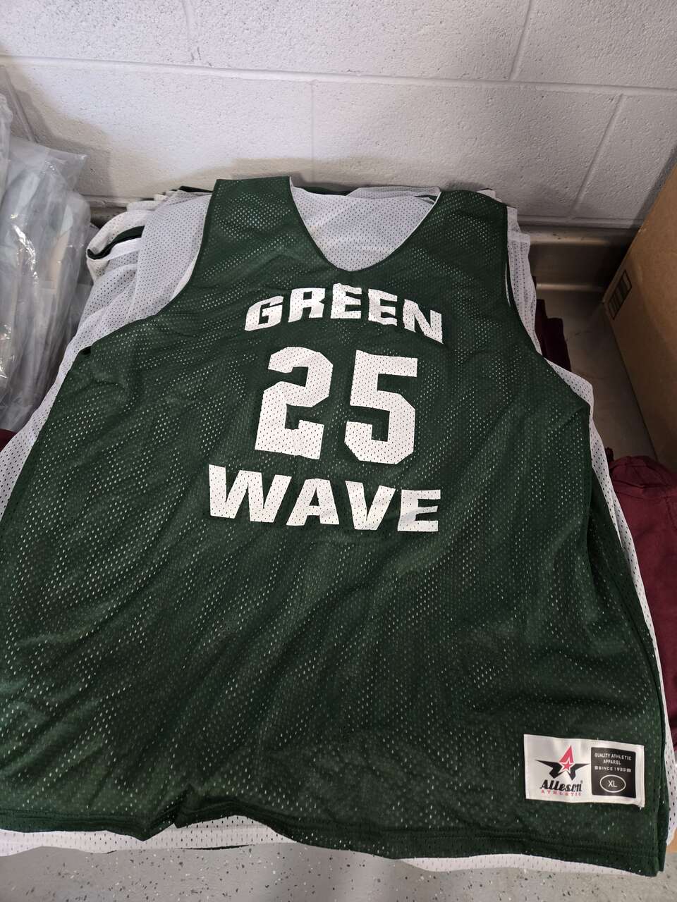 Green Wave Basketball Jerseys