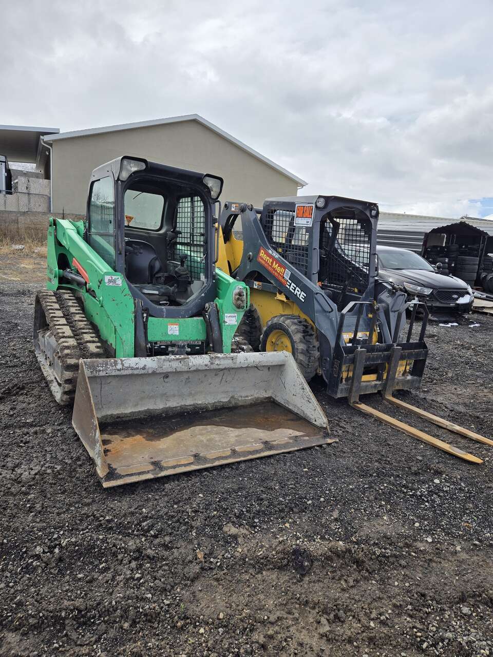Skid steer for rent from $200 daily