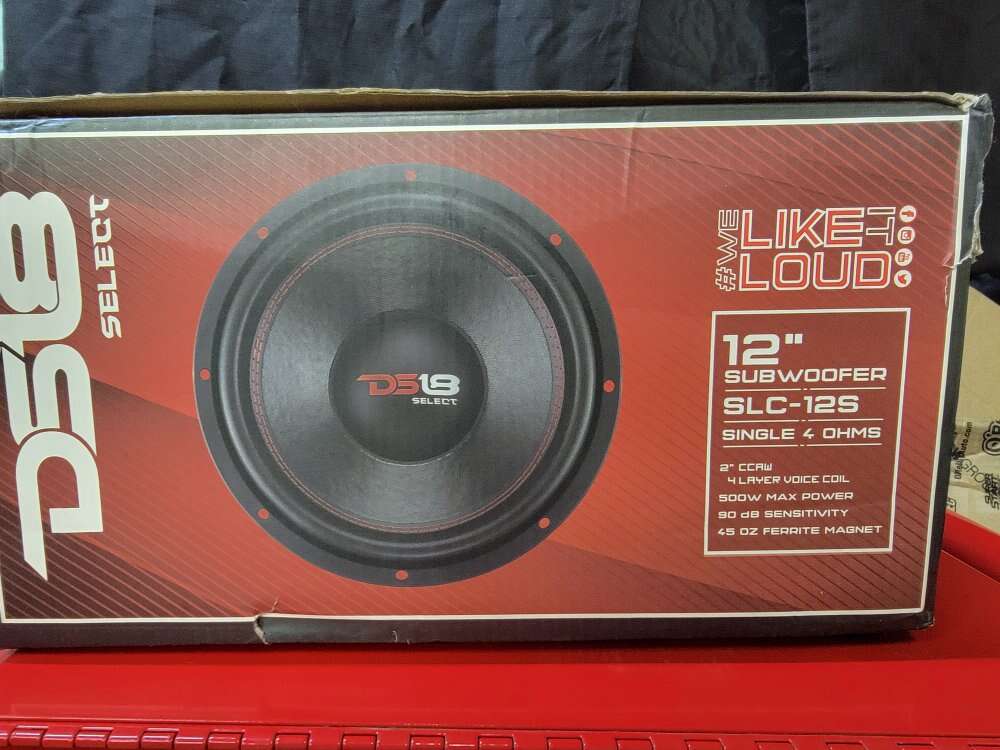 New Car Subwoofer Audio Speaker - 12"