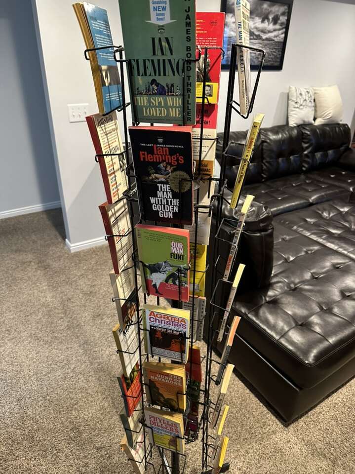 Vintage Drugstore Paperback Stand