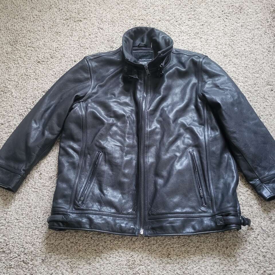 heavy Leather jacket for the bikers