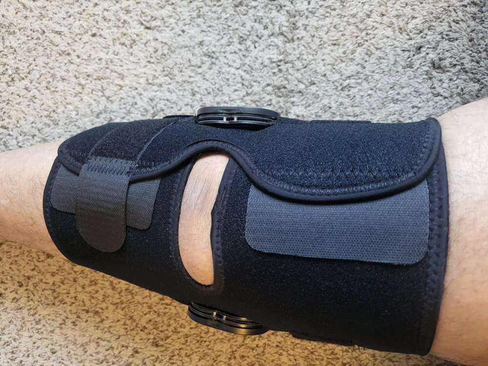 OA Dual ROM Hinge Knee Brace (Item #ISO-KN209)