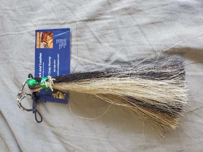 Horse hair keychains