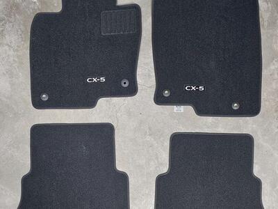 17-24 Mazda CX-5 4 Piece OEM Carpet Floor Mat Set