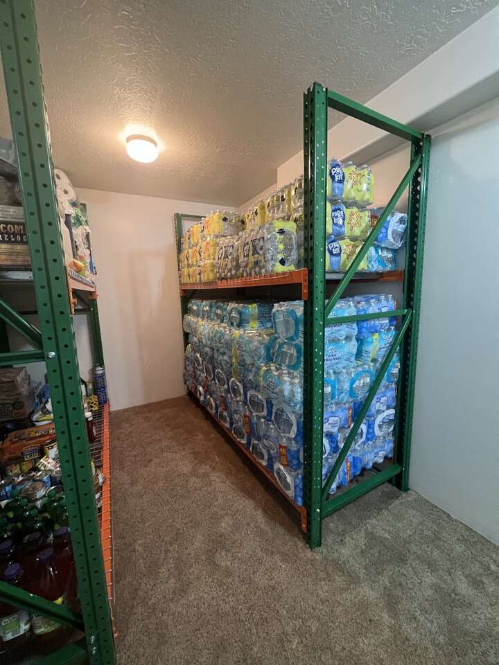 Heavy Duty Food Storage shelves