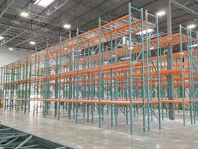 Brand new Teardrop Pallet racking/garage & warehouse industrial boltless shelving