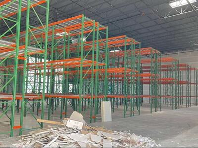 Brand new Teardrop Pallet racking/garage & warehouse industrial boltless shelving