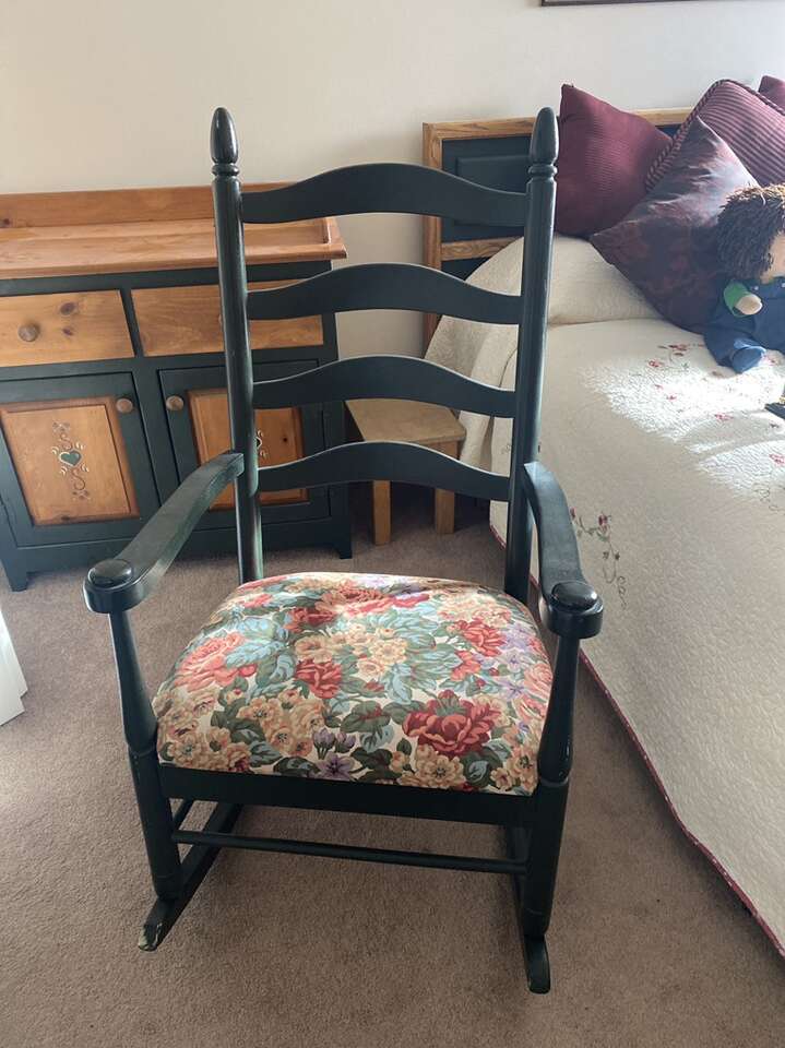 Rocking Chair and Hutch Furniture