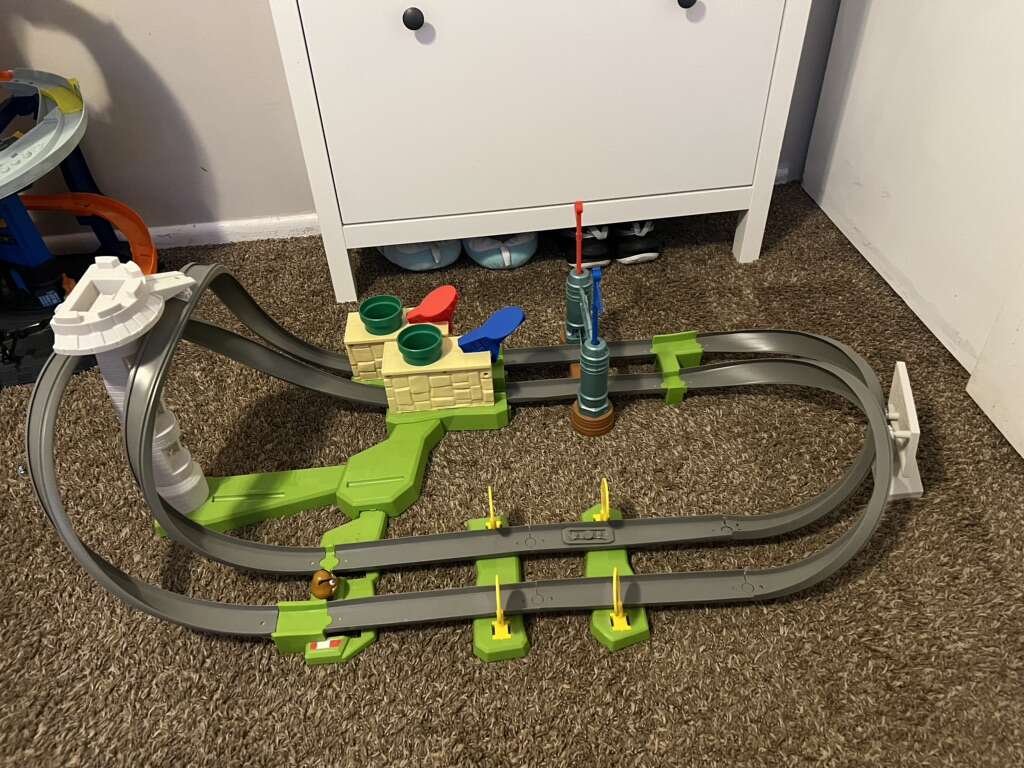 Mario go kart hot wheels track