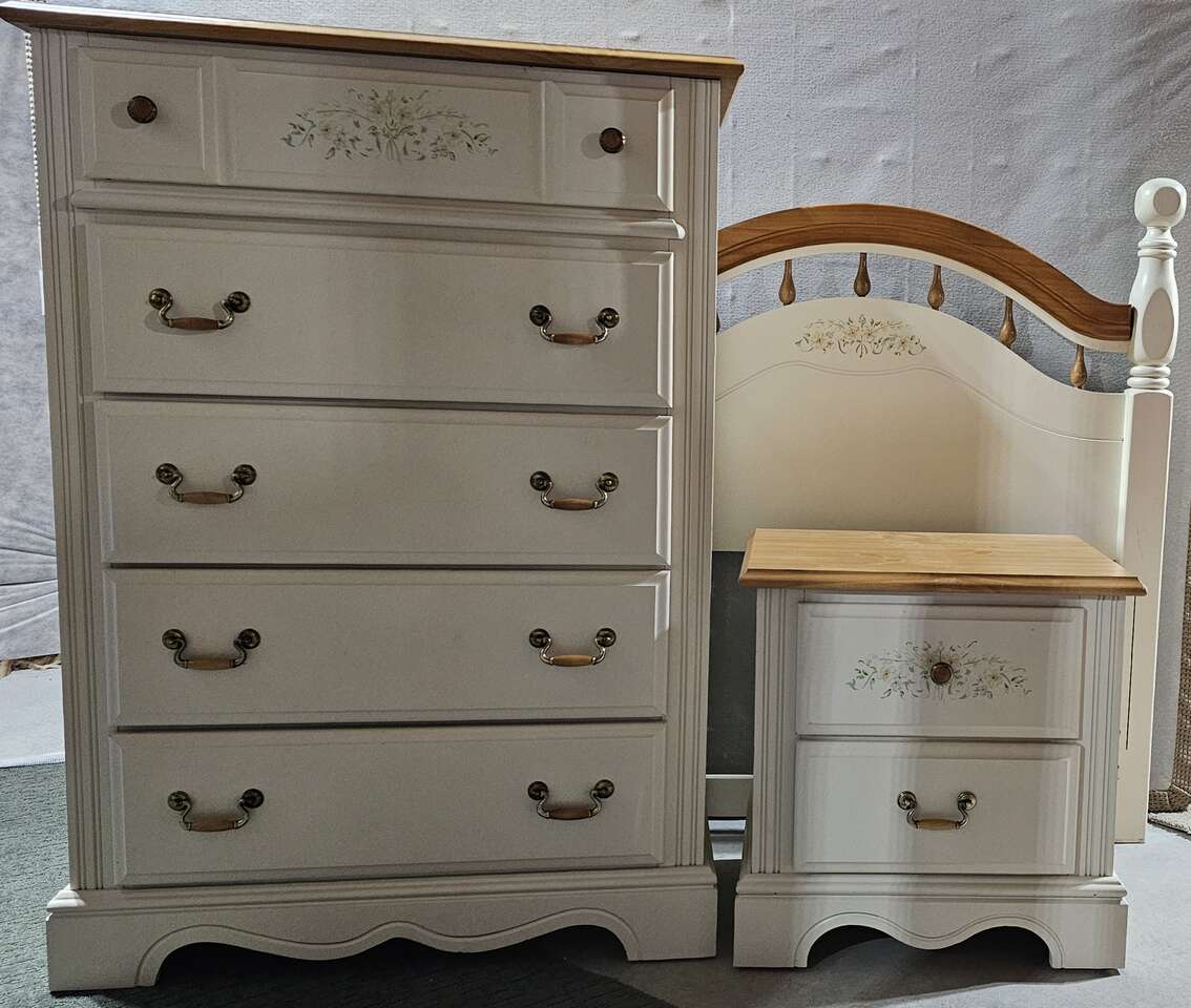 3 Piece Girls Bedroom Set