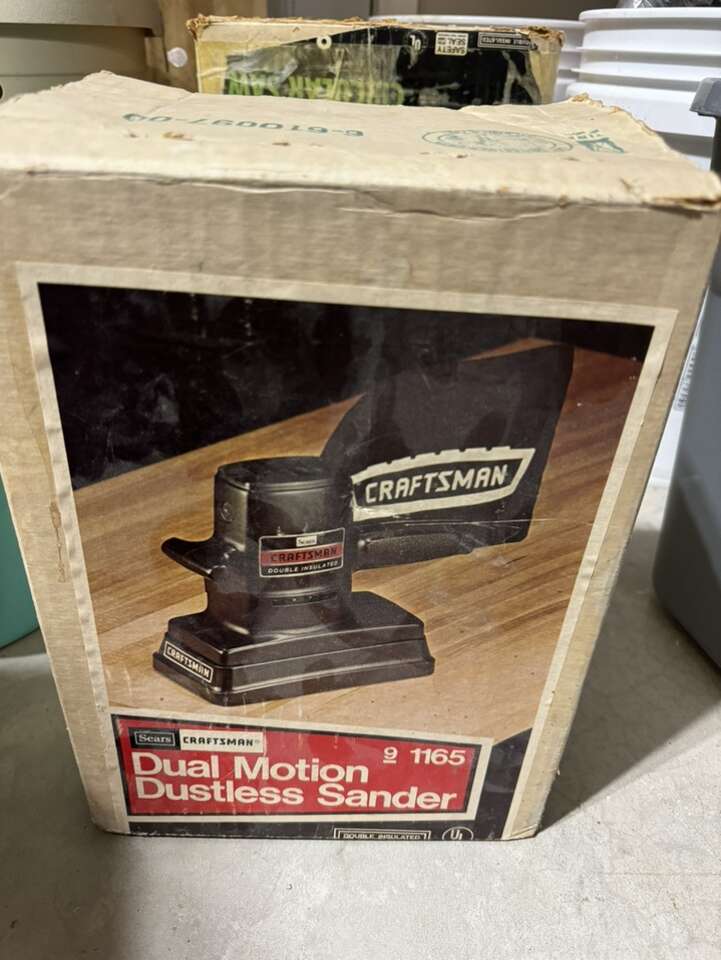 Craftsman Dual Motion Dustless Palm Sander