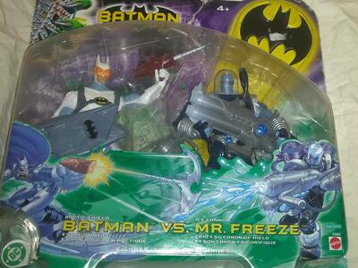 Arctic Shield Batman Ice Cannon Mr Freeze Figures Figure Set From 2004 New/Boxed