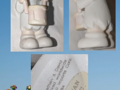 Vintage 1984 Jonathan David "I'll Play My Drum For Him " Figurine