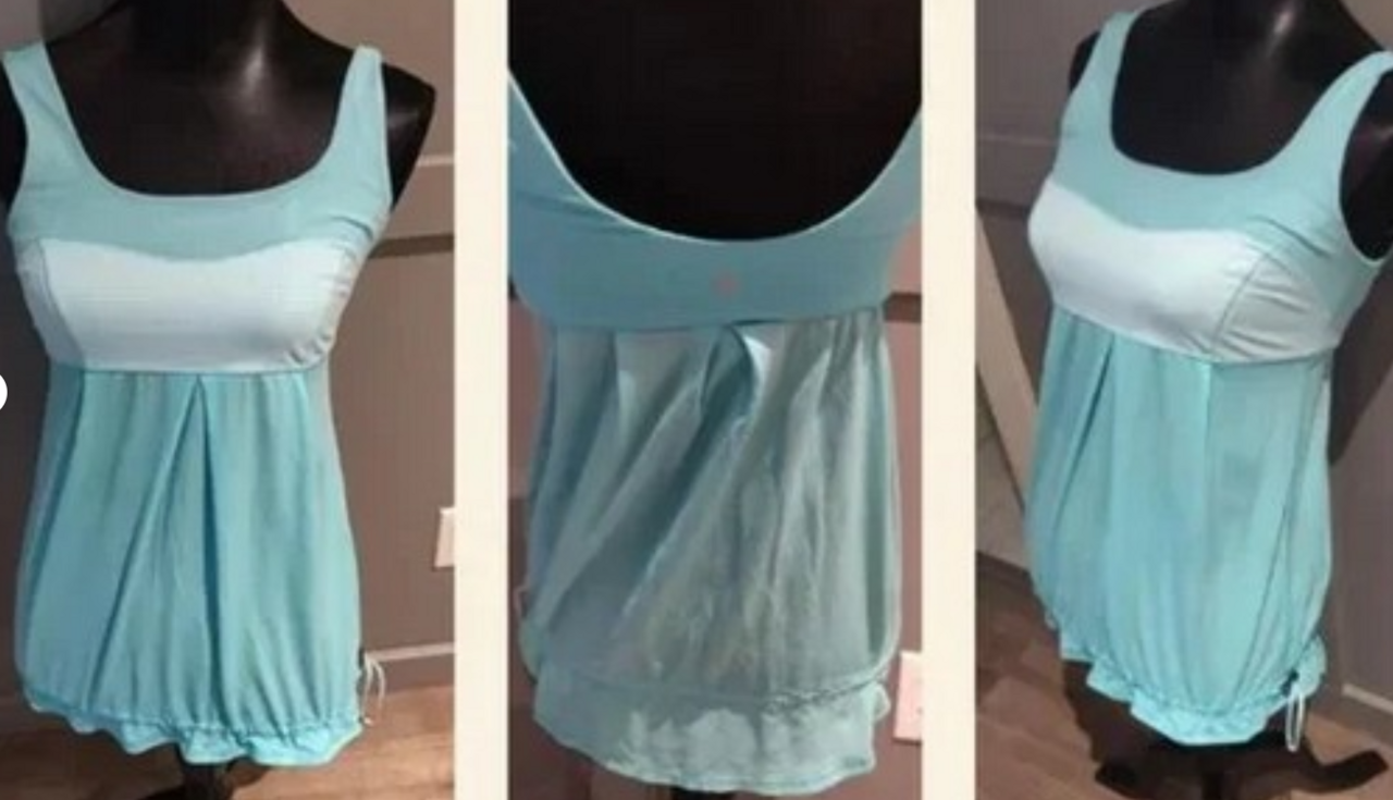 Womens Lululemon Athletica Elevate Fitness Workout Tank Top Sz 6