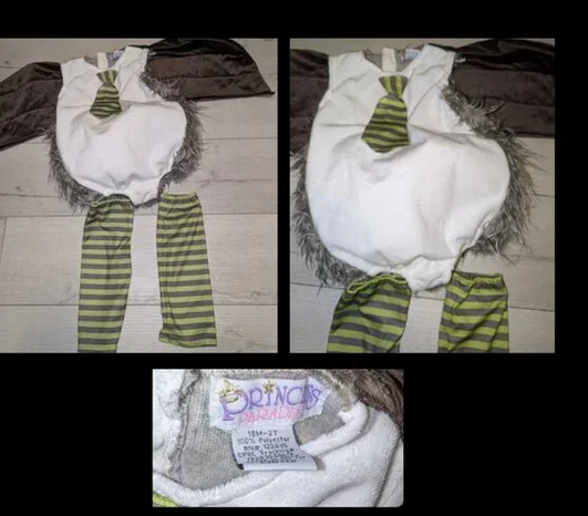 Unisex Baby Toddler OWL Costume Size 18M - 2T by Princess Paradise