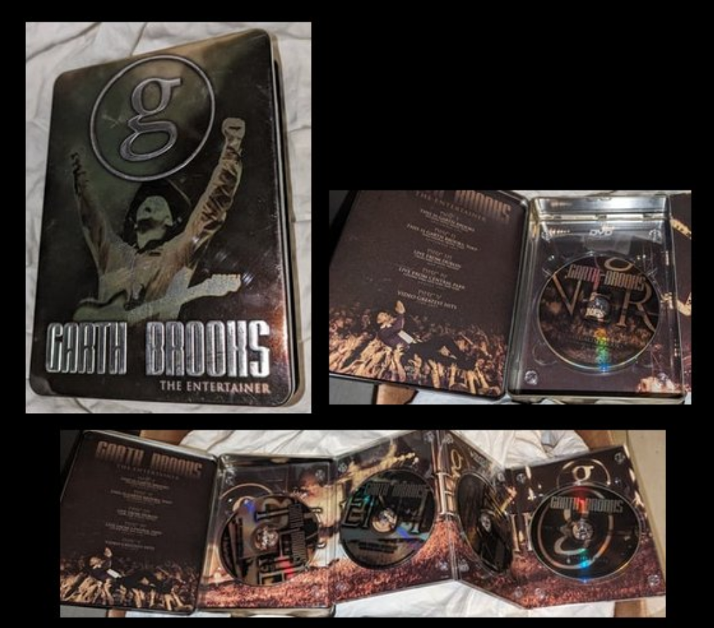 Garth Brooks The Entertainer 2018 DVD 5-Disc Set Steel Case