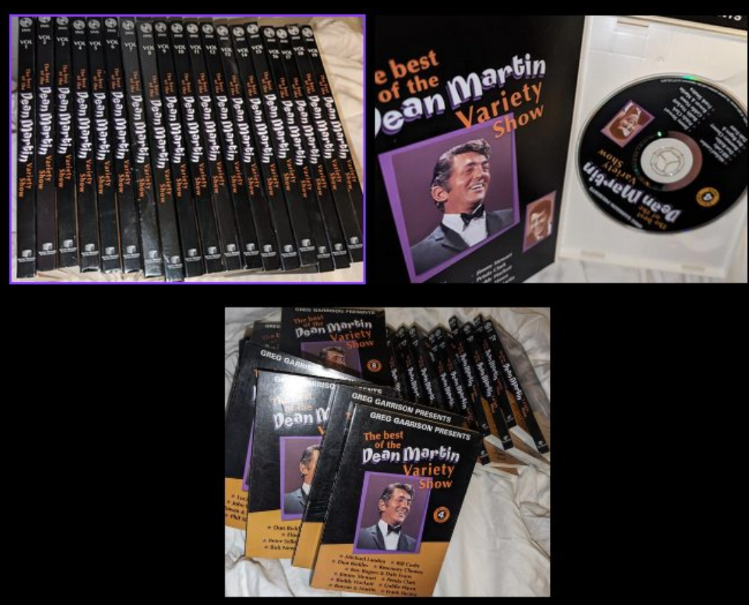 The Best of Dean Martin Variety Show DVD Lot 1-19