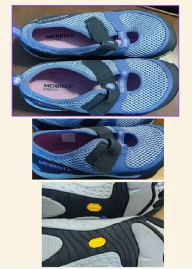 Big Girls Merrell Bare Steps H2O Water Outdoor Shoes Size 5