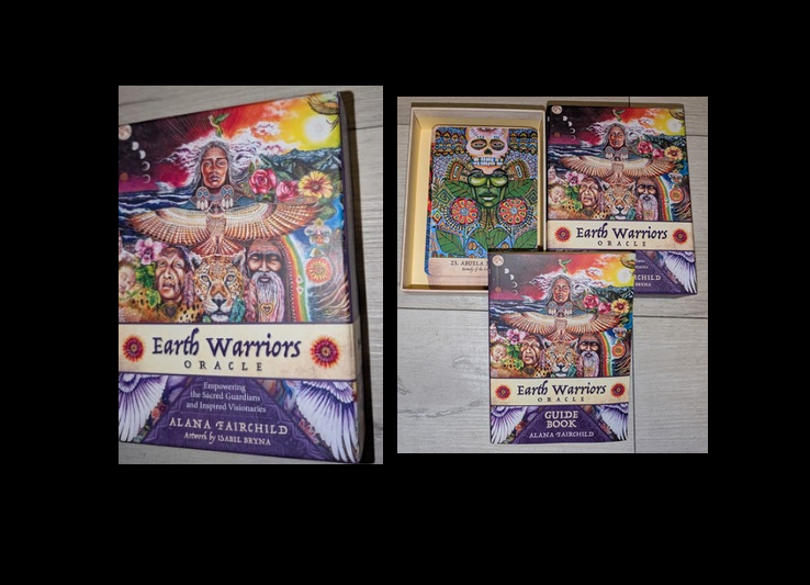 Earth Warriors Oracle Empowering The Sacred Guardians & Inspired Visionaries Cards and Guidebook set