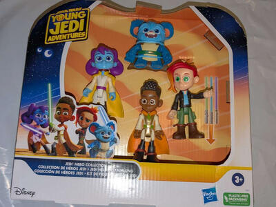 Disney STAR WARS Young Jedi Adventures KAI, Lys, Nash & Nubs Figures Toys 2023 NEW