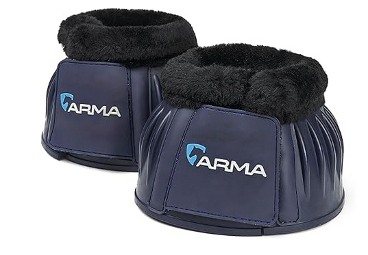 Shires ARMA Fleece Trim Bell Boot For Horse Brand New - XX FULL - Model #134F