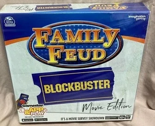 NEW/Sealed Family Feud Blockbuster Edition Board Game Movie Trivia Survey Showdown