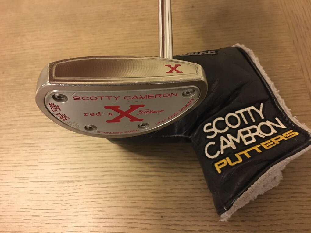 Scotty Cameron Titleist Red X Putter