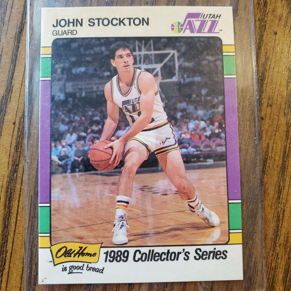John Stockton old home bread card