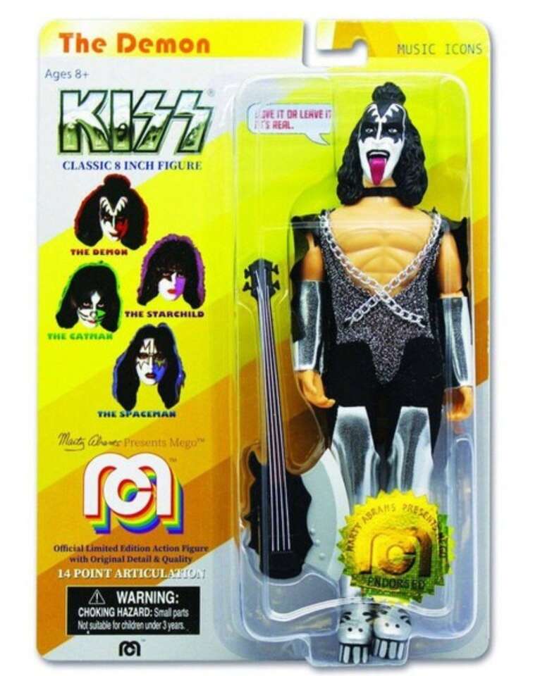 kiss Gene Simmons action figure