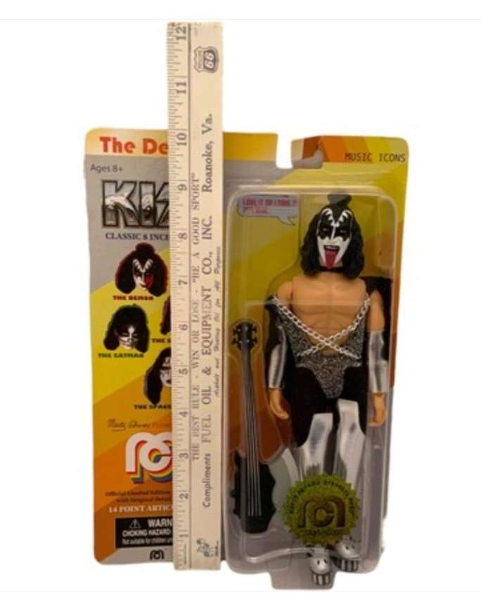 Kiss Gene Simmons mego action figure